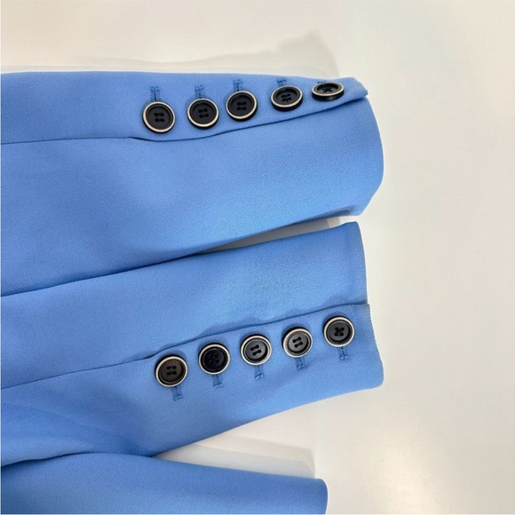 $695 Veronica Beard Colson Periwinkle Blue Dickey Jacket Luxury Blazer sz 4 - Picture 11 of 16